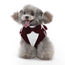 Elegant Canine Attire: Formal Dog Tuxedo Dress - £20.12 GBP