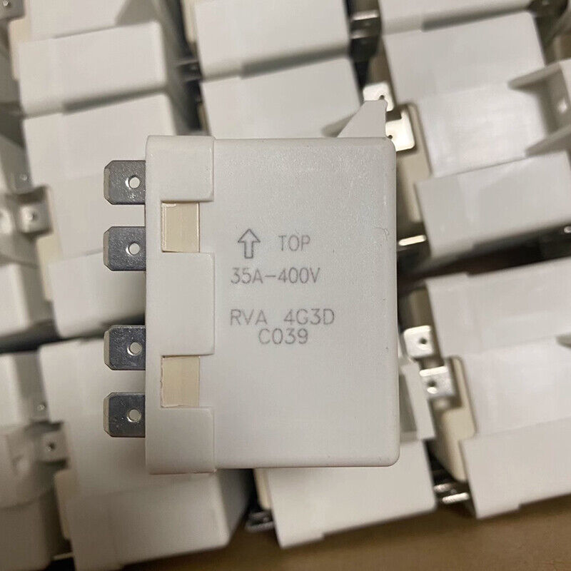 1Pcs New 3P 220V Compressor Start Relay RVA4G3D 35A-400V - $27.51