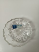 Crystal Ring Holder Trinket Jewelry Dish  Crystal Clear Industries Yugos... - $176.66 MXN