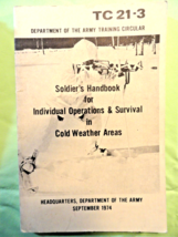 1974 VIETNAM WAR SOLDIERS HANDBOOK FOR OPERATIONS AND SURVIVAL IN COLD W... - $447.05 MXN 1974 VIETNAM WAR SOLDIERS HANDBOOK FOR OPERATIONS AND SURVIVAL IN COLD W... - $447.05 MXN