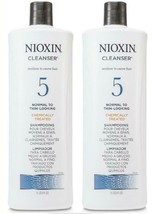 NIOXIN System 5 Cleanser Shampoo 33.8oz (Pack of 2) - £31.96 GBP