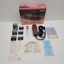 Vintage Andis Professional Speedmaster Hair Clippers Burgundy - RARE - W... - $753.29