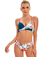 Beach Fashion Women&#39;s Chic Color Matching Two-piece Bikini Swimsuit | Gu... - £17.50 GBP