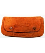 Leather Wallet Purse Vtg Chatham NY Native American Canoe Souvenir Colle... - $27.73 CAD