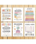 Rainbow Muted Reading Motivational Posters | Set of 6 | Motivational Pos... - $29.87 CAD