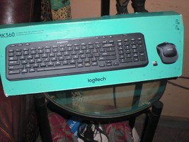 Logitech Wireless Keyboard/Mouse Combo MK360  NEW OPEN BOX - £23.30 GBP