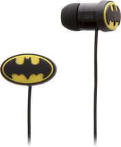 New Bioworld Dc Comics Batman In-Ear Headphones Black ER9391BTM02BS00 Earbuds - £7.43 GBP