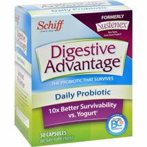 Schiff Vitamins Digestive Advantage - Daily Probiotic - 50 Capsules, Hea... - $32.18