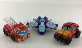 Transformers Heroes Rescue Bots Academy Heatwave Firetruck Hot Shot Whir... - $24.70