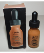 NYX Total Control Pro Drop Foundation Mahogany 0.43fl OZ New - £12.70 GBP