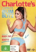 Charlotte Crosby&#39;s 3 Minute Bum Blitz DVD | Region 4 &amp; 2 - $10.39