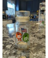 1980 LA Olympic M&amp;M Jar. Orange Green - $13.55 CAD