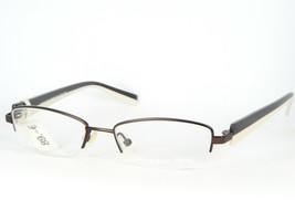 New Fossil Charlotte OF4038 200 Brown Eyeglasses Glasses Metal Frame 47-16-130mm - £35.30 GBP
