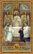 Jesus Gives Eucharist / First Communion – 8.5x11&quot; - £9.44 GBP+