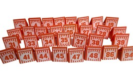 Individual WHATABURGER Restaurant Table Tent Markers Order Numbers Doubl... - £7.74 GBP+