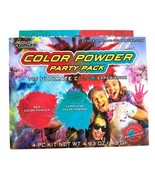 Color Powder Bombs Party Pack Red &amp; Turquoise Outdoor Party Game Gender ... - $8.09 CAD