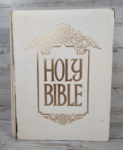 Holy Bible Family Altar Edition Red Letter KJV King James Lamplight Illustrated - £11.01 GBP