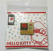 Hello Kitty JAPAN Olympic 2012 Limited Pin Badge Super Rare SANRIO - $81.93