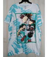 NWT MENS MY HERO ACADEMIA NOVELTY TIE DYE T-SHIRT  SIZE 2XL - $25.19