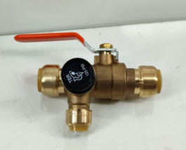 SharkBite 3/4 Inch Thermal Expansions Relief Ball Valve, Push to Connect Brass - £27.31 GBP