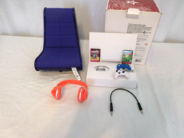 American Girl  Xbox Console Remote Dance Bloks Game Chair Headphones Aux... - $54.45