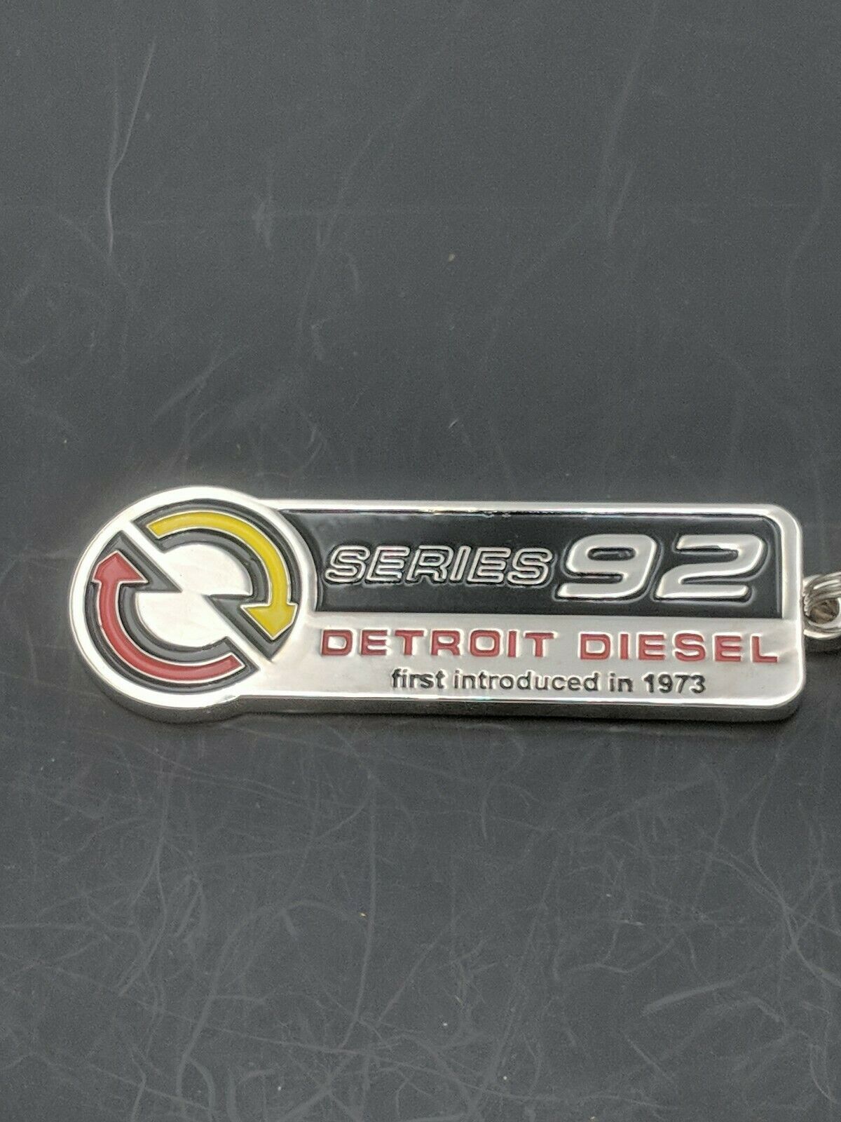 Detroit Diesel (Series 92) Unique Design Keychain/Backpack Jewelry..(i7)