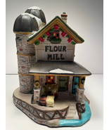 ENCHANTED FOREST FLOUR MILL BUILDING, CHRISTMAS VILLAGE, MENARDS EXC. CO... - $29.95