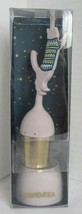 Davids Tea Adorable CAT Infuser With Saucer New in Package white gold si... - $29.88