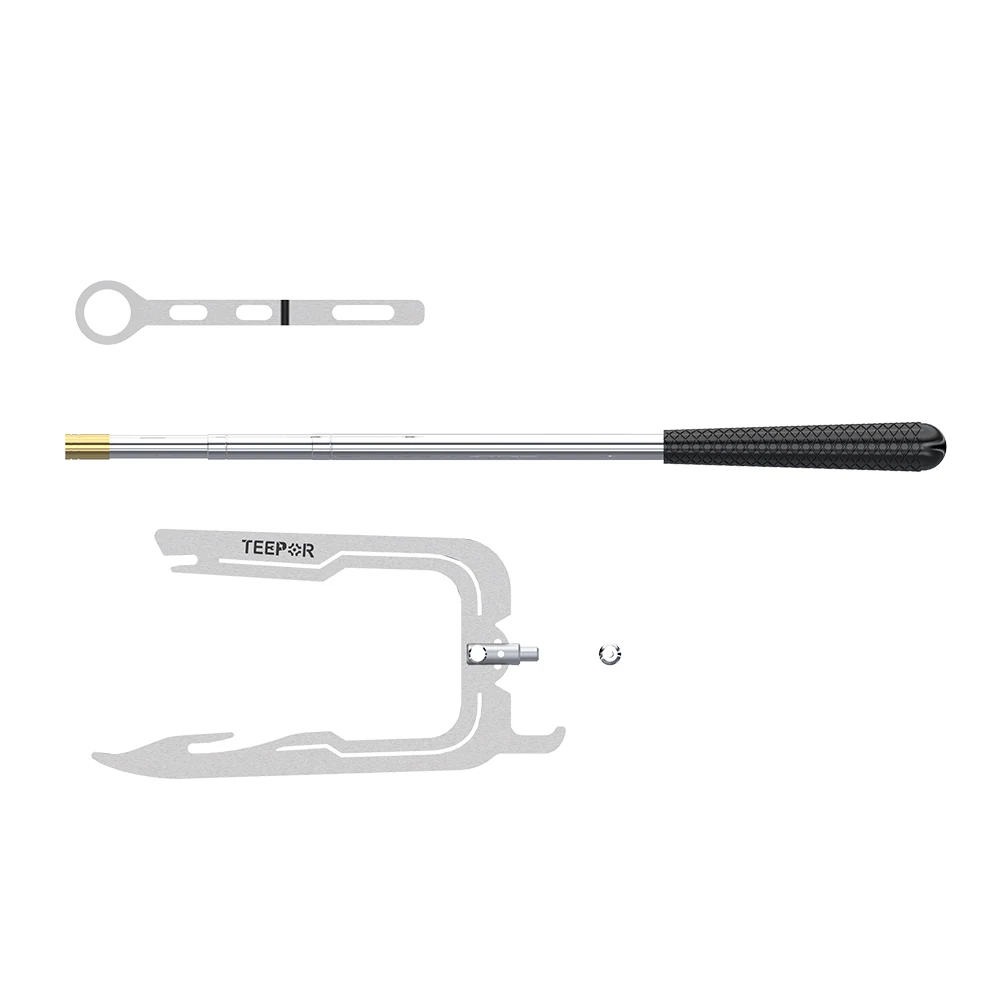 Dock Hook Multi-Purpose Telescoping Boat Hook Long Distance Threader Mooring Rop - £54.51 GBP