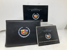 2001 Cadillac Deville Owners Manual Set with Case OEM H04B49010 - £35.54 GBP