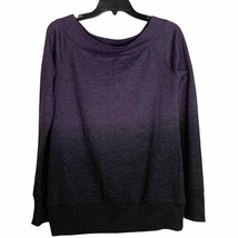 Maurices Tunic Top Blouse Size Medium Blue Gray Transition Womens Cotton - $16.07