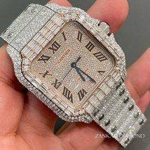 VVS Moissanite Diamond Watch | Studded Automatic Watch Fully Iced Out Watch | 2  - £1,571.31 GBP