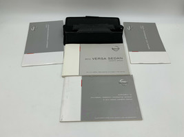 2012 Nissan Versa Owners Manual Handbook Set with Case OEM K01B44008 - £31.99 GBP