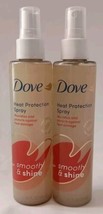 2X Dove Style &amp; Care Smooth &amp; Shine 450 Degree Heat Protect Spray 6.1 Oz. Each - $24.95