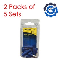 Calterm 2 packs of 5 Sets Bullet Splice Quick Connects for 16 - 14 AWG 6... - $368.83 MXN