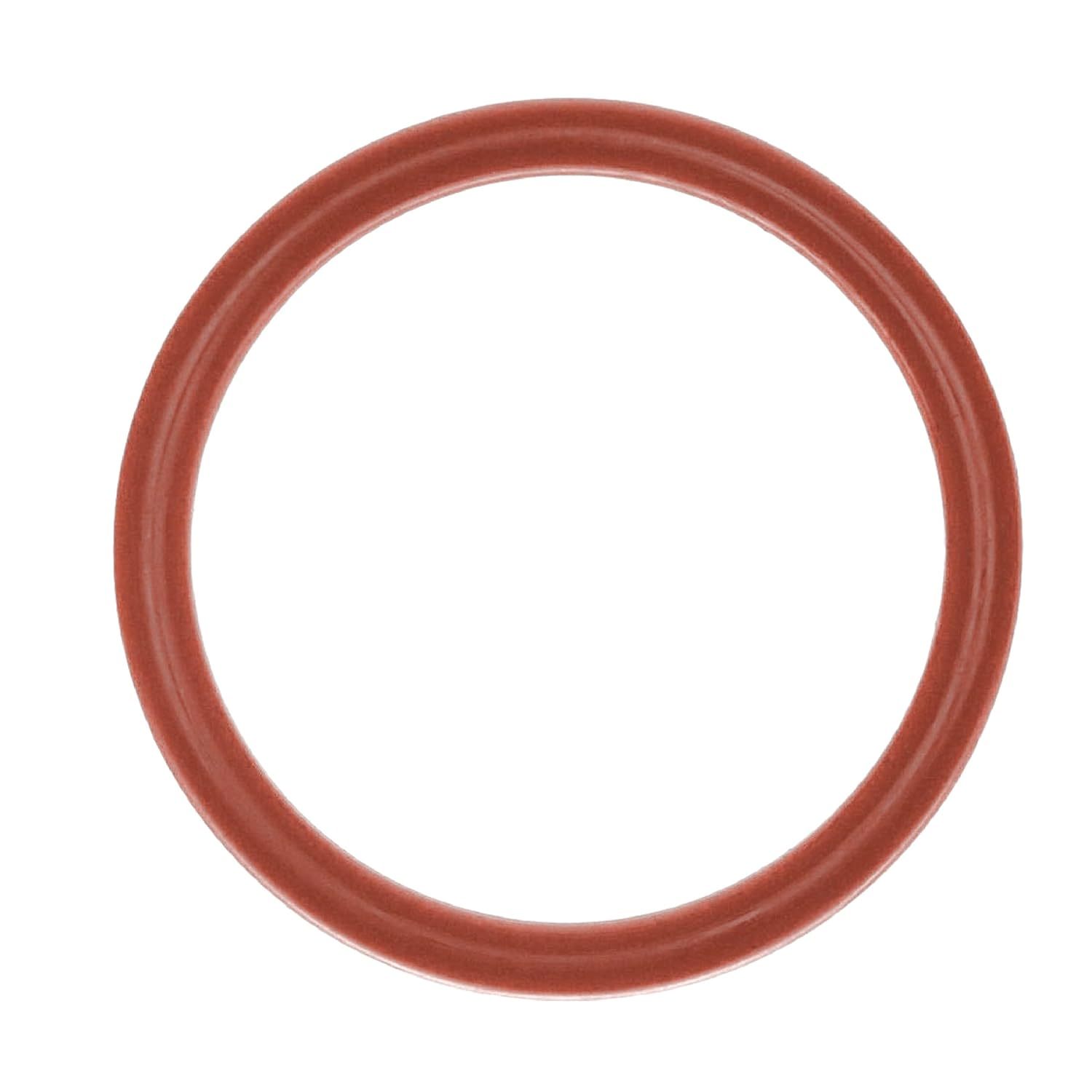 028 Silicone O-Ring, 70A Durometer, Red, 1-3/8&quot; Id, 1-1/2&quot; Od,, Pack Of 100 - $31.94
