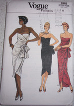  Vogue Misses Dress Size 8 #9285 Uncut - $6.99