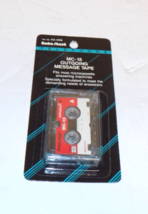 Radio Shack Telephone MC-15 Outgoing Microcassette Message Tape New - $7.82