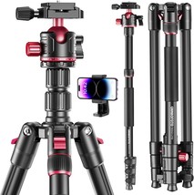 74-Inch-Professional-Camera-Photography-Tripod, Ball, Weight 3 Lbs, 13Lbs Load - $58.92