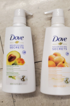2 Pack Dove Nourishing Secrets Invigorating Body Lotion,&amp; Replenish Ritual - £29.35 GBP