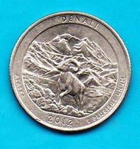 2012 P Denali Alaska America The Beautiful Quarter - £1.00 GBP