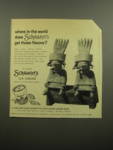 1960 Schrafft&#39;s Ice Cream Advertisement - Mexico Las Remojadas Figures - $14.99