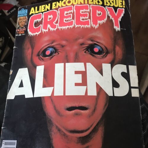 Raccapricciante N.96 1978 Warren Horror Comic Rivista Aliens - $10.59