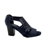 EASY STREET Women&#39;s Adara Heeled Sandals $60 - US Size 7 1/2 - Black - #872 - $33.83 CAD