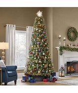 HAH 9&#39; Pre-Lit Sparkling Amelia Frosted Pine Artificial Christmas Tree 2... - $296.99