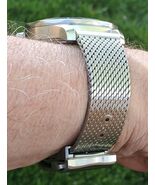 20mm Braided Stainless Mesh Band for Omega Seamaster Olympic No Time To ... - $119.00