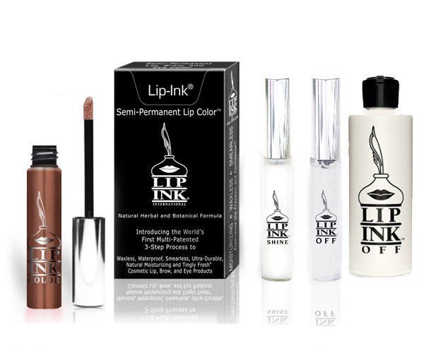 LIP INK Organic  Smearproof LipGel Lipstick KIT -   Red Rock KIT