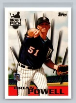 1996 Topps Brian Powell #244 Detroit Tigers Rookie - £1.60 GBP