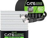 GearIT 100Pack 1ft Cat6 Ethernet Cable &amp; 150ft Cat6 Cable - $341.99