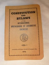 1976 Constitution Bylaws for International Brotherhood of Locomotive Engineers - £9.40 GBP